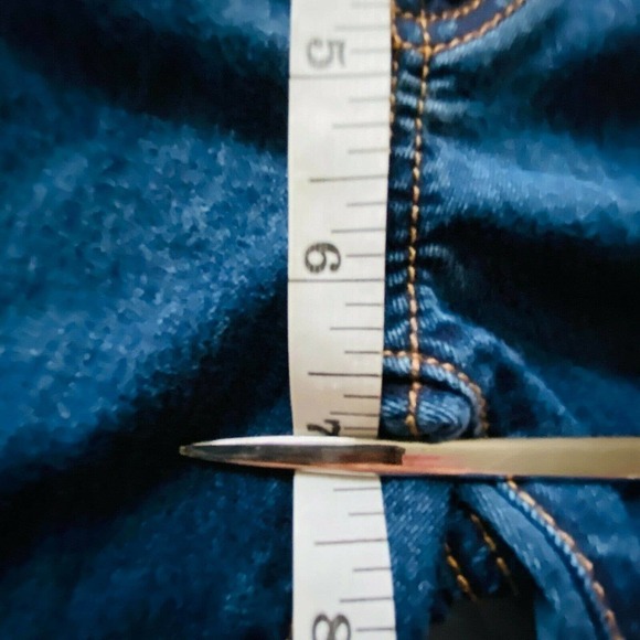 American Eagle Outfitters Size 00 Womens Jeggings Stretch Blue Denim Jeans - Picture 9 of 10